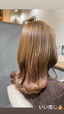外はねスタイル　伸ばしかけ