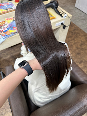 髪質改善ストレート