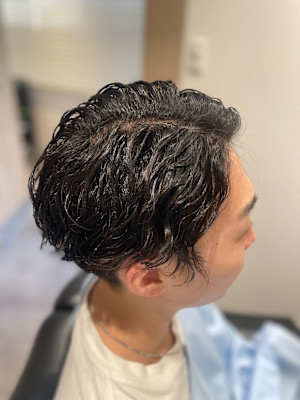 スパイラルパーマ