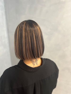 アンブレラカラー　ボブ