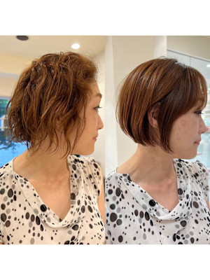 梅雨対策！シフォンショート