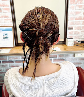 個性的っヘアアレンジ💜