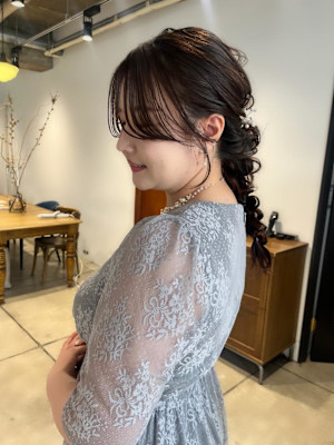 編みおろしアレンジ