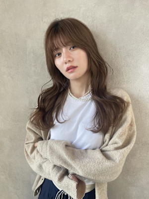 miu&中央林間　韓国ヘア　レイヤーカット