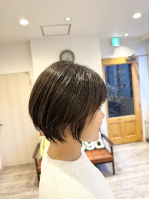 スッキリショートボブ