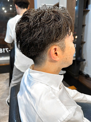 【IRIE 赤坂】ビジネスマンパーマ