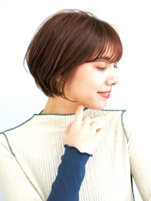 大人丸みショート