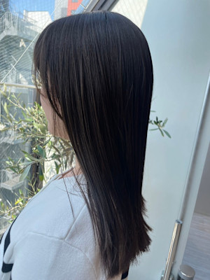 ナチュラルブラウン＊髪質改善