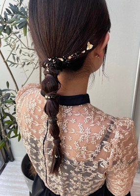結婚式＊ヘアセット