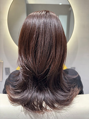 ロング×バイオレットカラー 『銀座/個室』