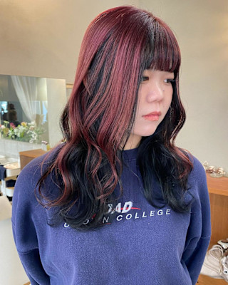 《花屋併設》アンブレラカラー 