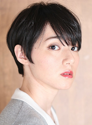 40代50代似合わせ小顔美髪シアーカラーカールショート