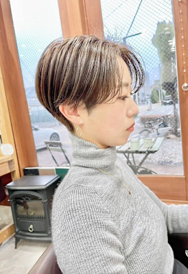 ハンサムショート/ヘルシースタイル/20代30代40代