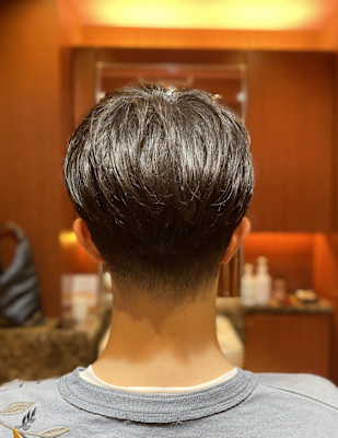 銀座 理容室 ビジネス ツーブロック