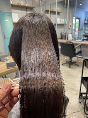 フルカラー+髪質改善トリートメント