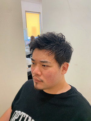 フロントUPデザインパーマ