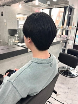 銀座/東銀座/切りっぱなしボブ/エアリーロング/ブラウン