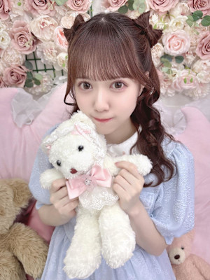 透色ドロップ佐倉なぎちゃん＊立体リボンハーフツイン＊まゆ