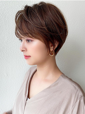 美髪/髪質改善/韓国/切りっぱなしボブ/フェイスレイヤー