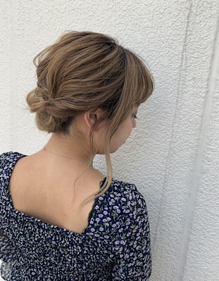 ツインシニョンアレンジ【池袋・池袋東口・池袋駅】