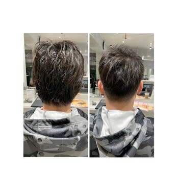 爽やかビジネスショート　ツーブロック　王道