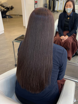 絹髪ストレート