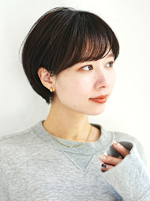 大人丸みショート