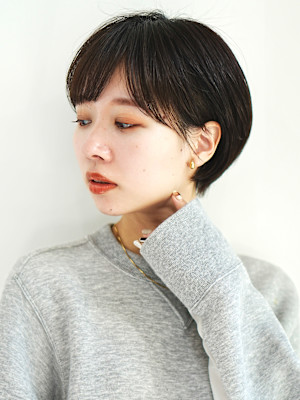 大人丸みショート