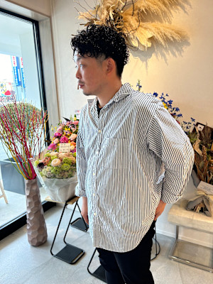 スパイラルパーマ