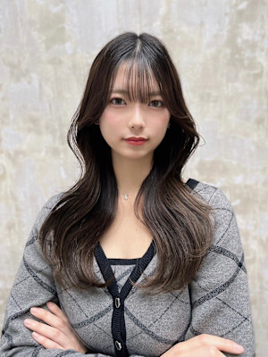 大人綺麗なロングヘア