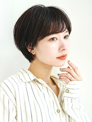 大人丸みショート