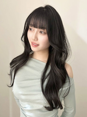 トレンドヘア×ダークグレージュ