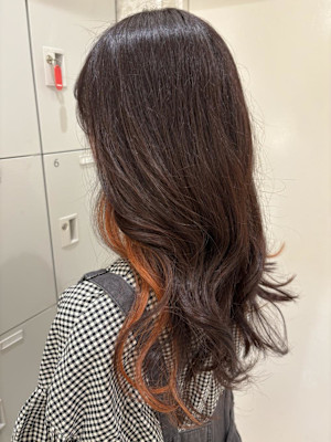 《KANON》オレンジイヤリングカラー