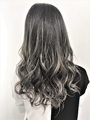 エクステで作るホワイトハイライト＆グラデーション☆_to00