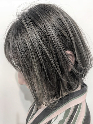 明暗はっきりハイライト/ニュアンスマッシュ