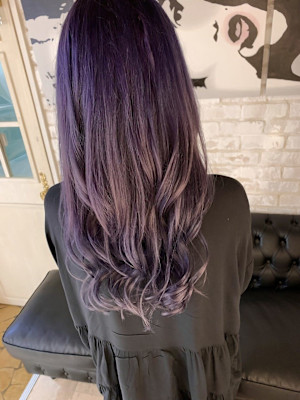 パステルディープパープル