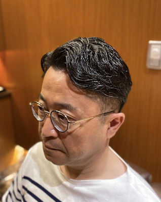 銀座 理容室 ビジネスショート