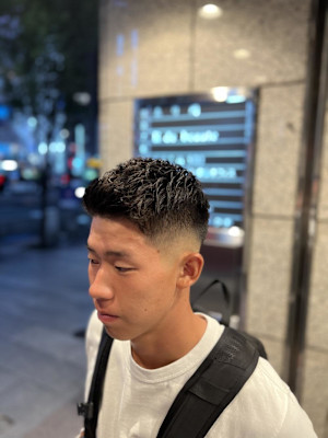 銀座 スキンフェードスタイル