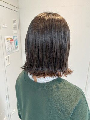 【スタイル】きりっぱなしボブ