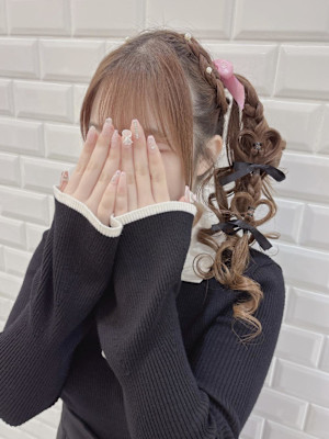 編みカチュハートサイドポニー×量産巻き＊まゆ