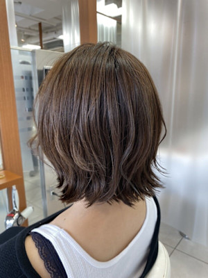 【庭野　スタイル】おしゃれ女子ウルフヘア×レイヤーボブ