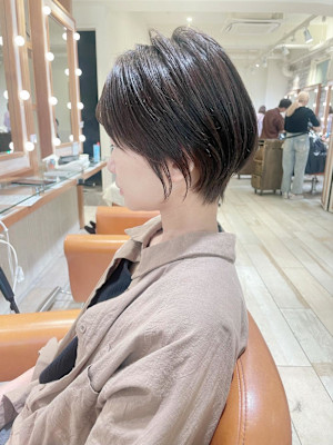 大人かわいいショート【ショート、髪質改善240501】