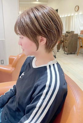 大人かわいいショート【ショート、髪質改善240502】