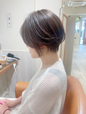 大人かわいいショート【ショート、髪質改善240504】