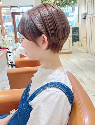 大人かわいいショート【ショート、髪質改善240506】