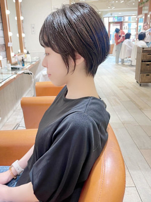 大人かわいいショート【ショート、髪質改善240507】