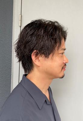 縦落ちツイストスパイラルパーマ