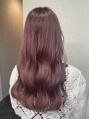 ピンクベージュカラー成増地下鉄成増大山