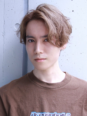 カルマパーマ/センターパート