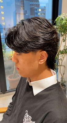 ◎毛流れの綺麗なニュアンスパーマ